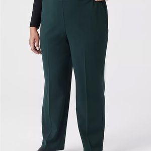 Perfect Drape Pull-On Straight Leg Trouser Pant